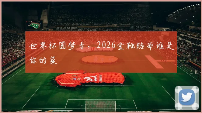 世界杯圆梦季,2026金靴赔率谁是你的菜